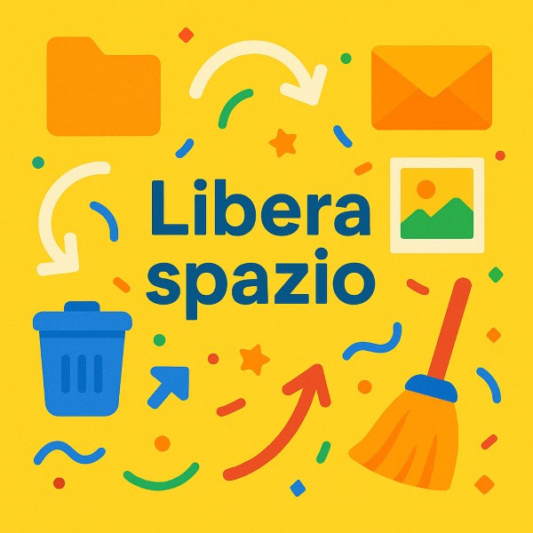 Come liberare spazio google