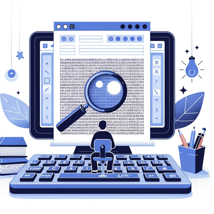 Contatore di caratteri in un testo